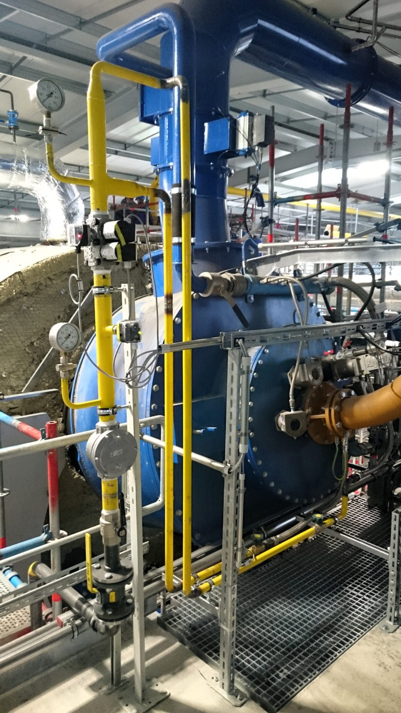 Kesselanlage Kunde Getec Turek, Polen