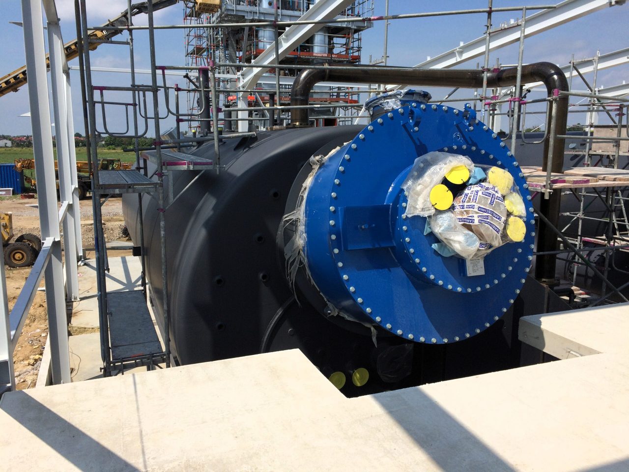 Kesselanlage Kunde Getec Turek, Polen