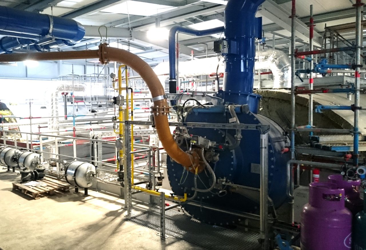 Kesselanlage Kunde Getec Turek, Polen
