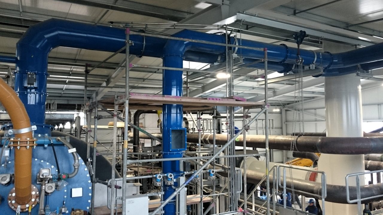 Kesselanlage Kunde Getec Turek, Polen