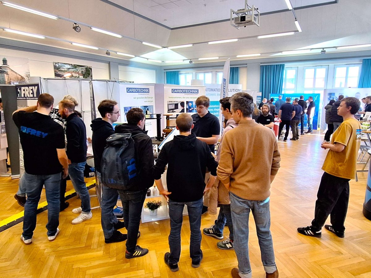 Carbotechnik Stand Tag der Betrieb Techniker Schule München 2025